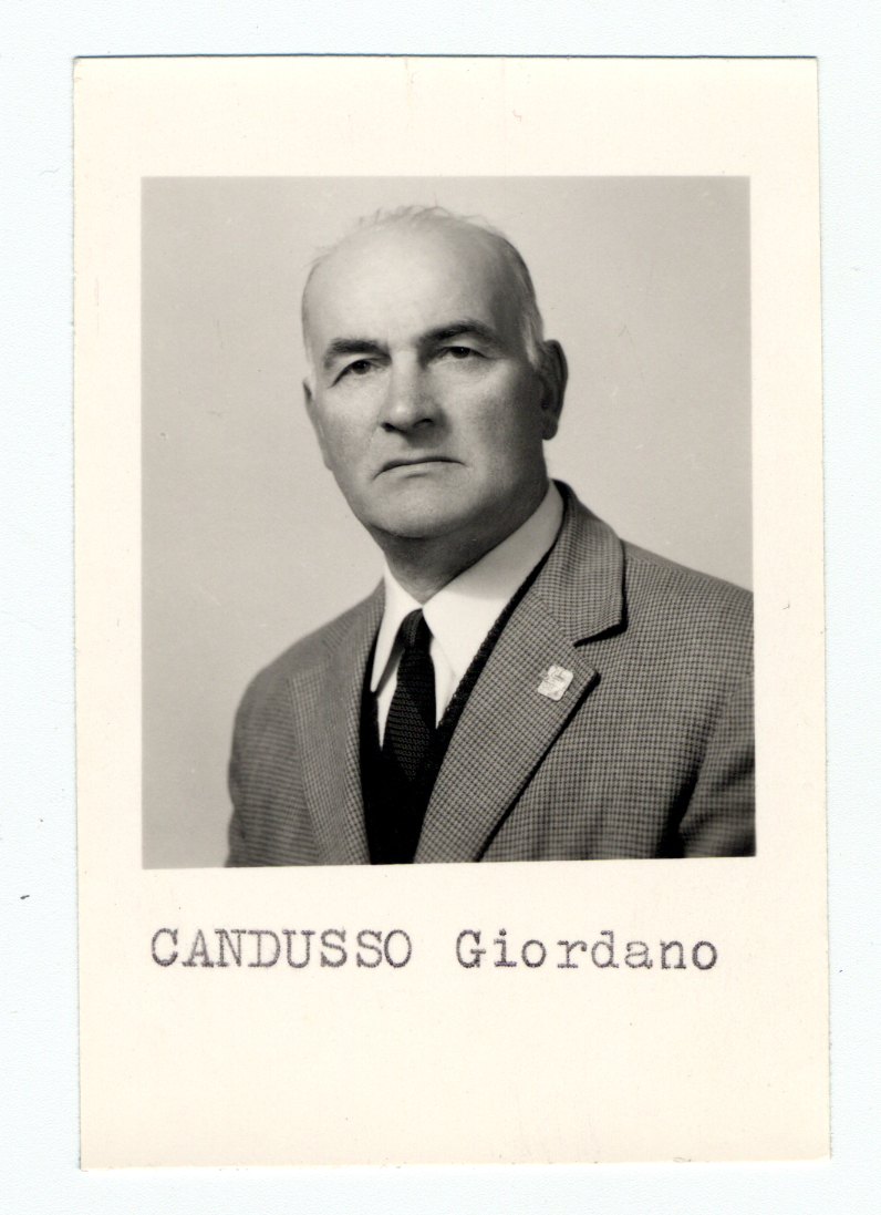 Font: Associazione Italiana di Combattenti e Volontari Antifascisti di Spagna (AICVAS); Istituto Nazionale Ferruccio Parri. Data Spanish Civil War : oggi in Spagna domani in Italia : banca dati delle biografie dei volontari italiani antifascisti CANDUSSO, Giordano