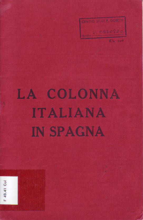 La Colonna italiana in Spagna